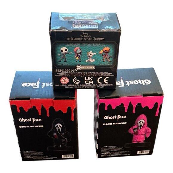 Lot of 2 Ghost Face Dash Dancers & 1 Metalfigs Pumpkin King Figure – Brand New - Picture 15 of 15